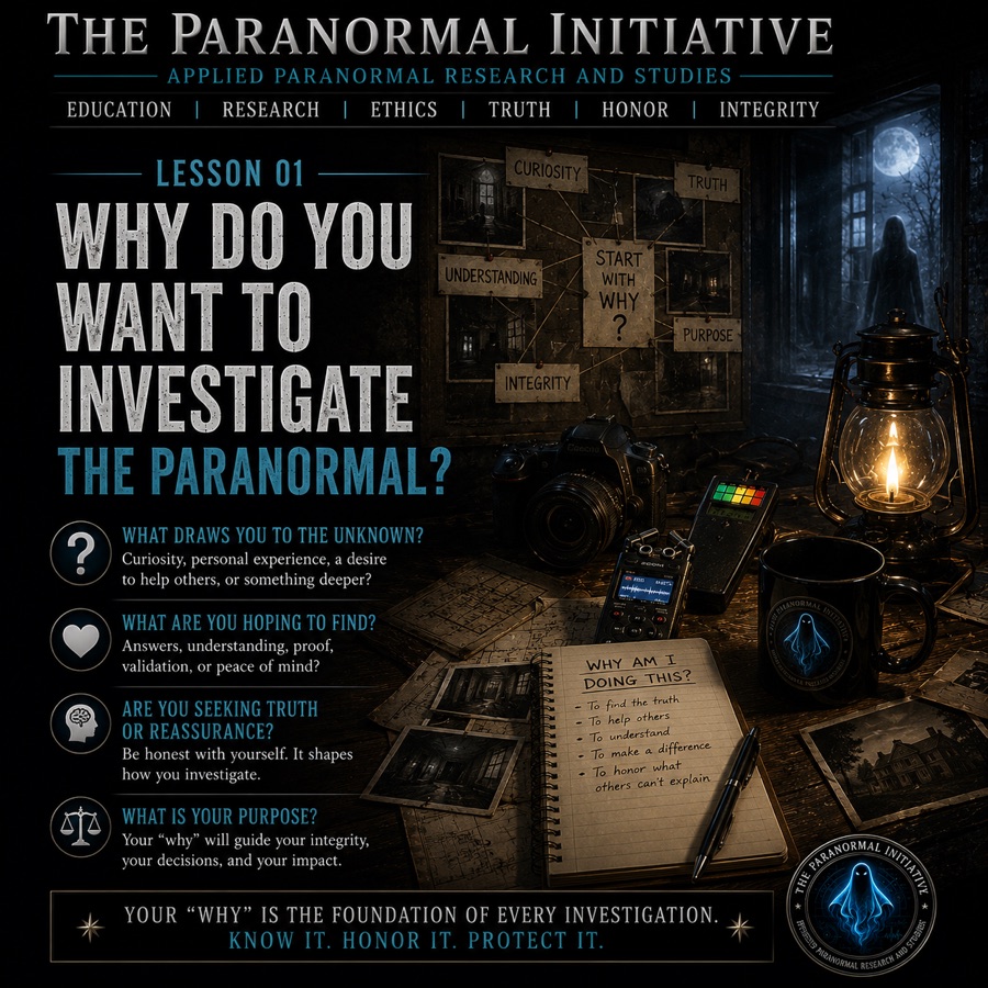 Ghostology 101 lesson 01 graphic