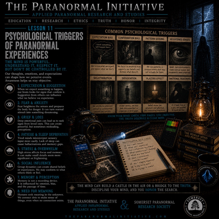 Ghostology 101 lesson 11 graphic