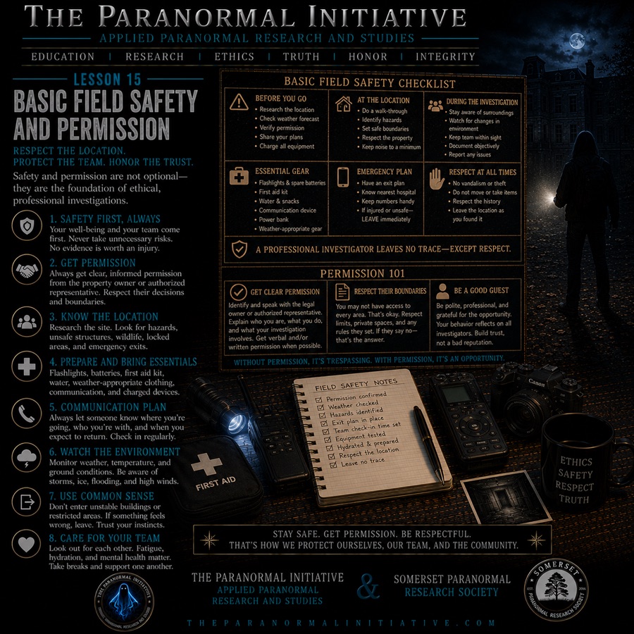 Ghostology 101 lesson 15 graphic