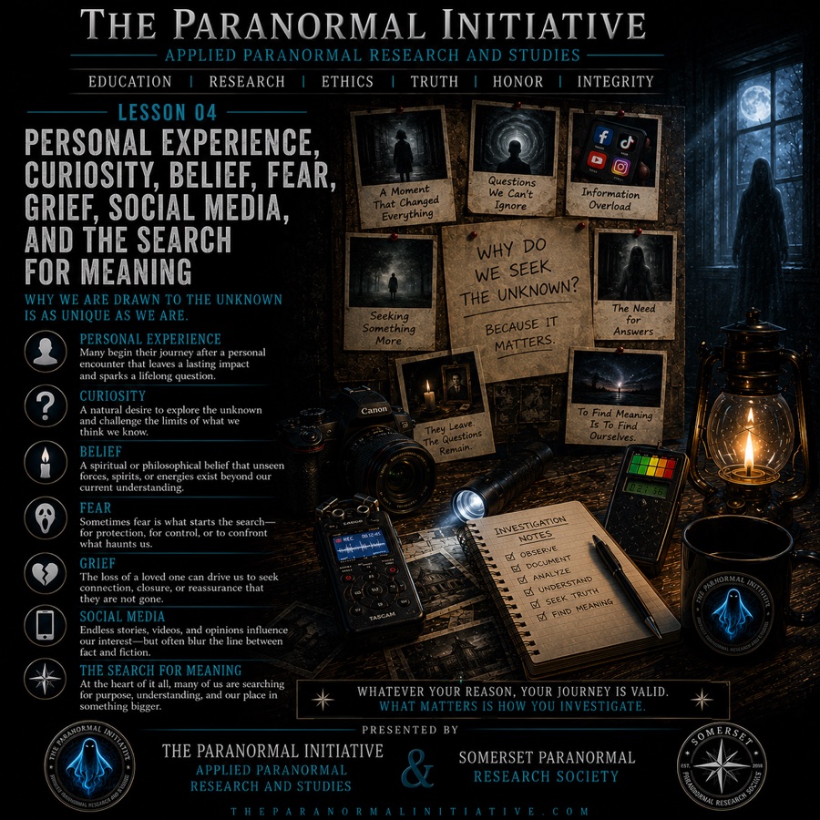 Ghostology 101 lesson 04 graphic