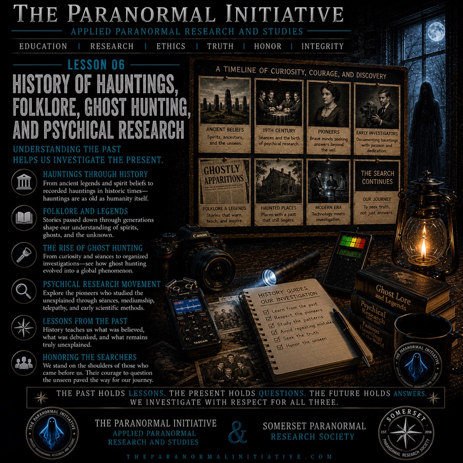 Ghostology 101 lesson 06 graphic