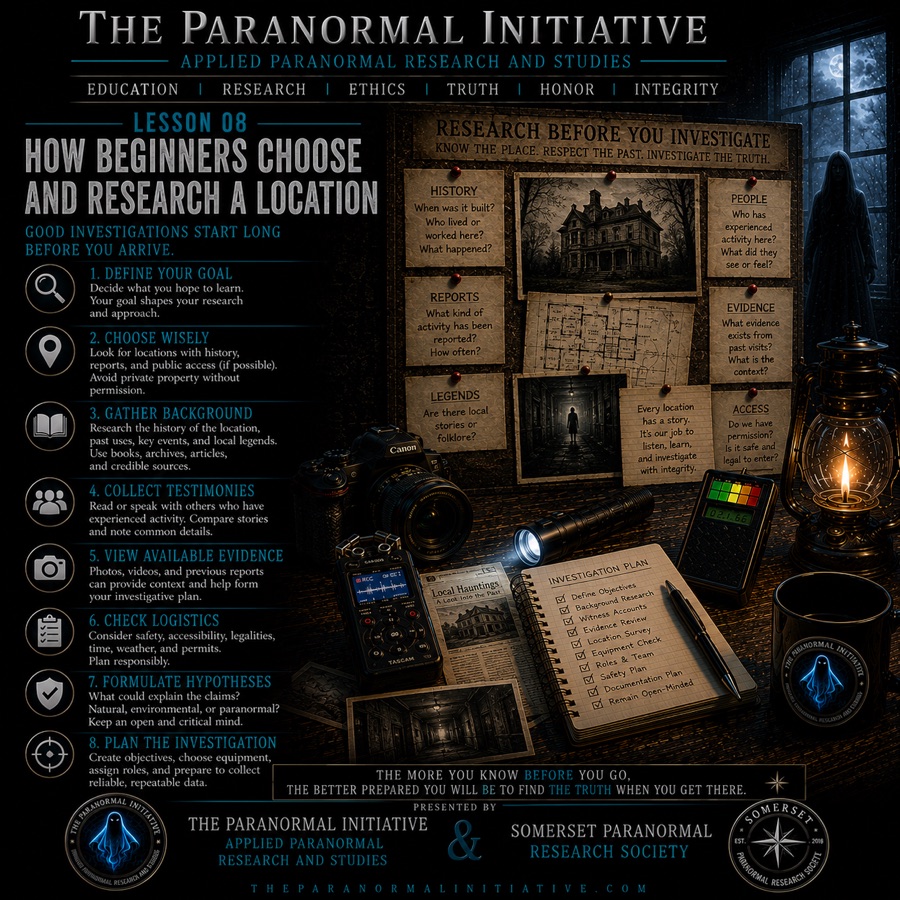 Ghostology 101 lesson 08 graphic