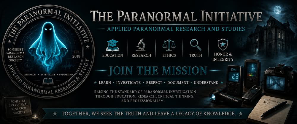 The Paranormal Initiative join the mission community group banner