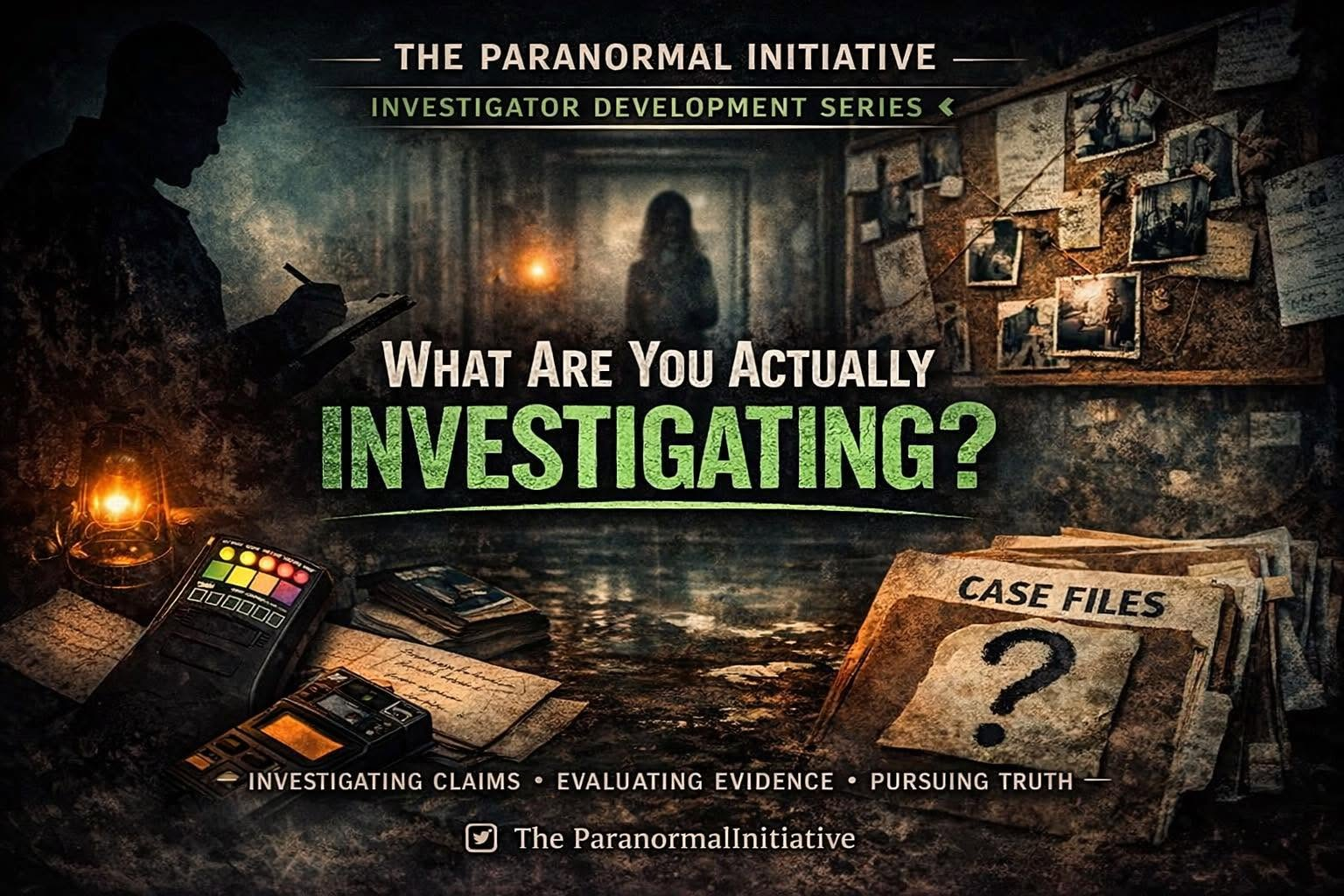 What are you actually investigating series graphic