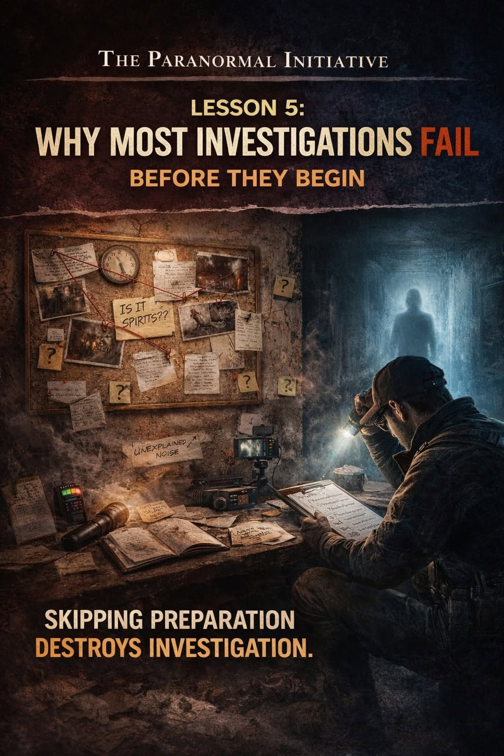 Why most investigations fail before they begin series graphic